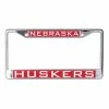 College License Plates & Frames Wincraft Nebraska Cornhuskers Metal License Plate Frame -Wincraft Sales Store unnamed file 252