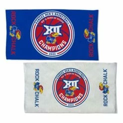 College Swimwear Accessories Wincraft Kansas Jayhawks 2022 Big 12 Locker Room Towel