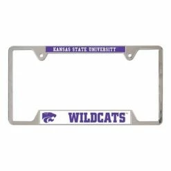 College License Plates & Frames Wincraft Kansas State Wildcats Metal License Plate Frame