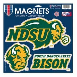 College Stickers & Decals Wincraft North Dakota State Bison Magnet
