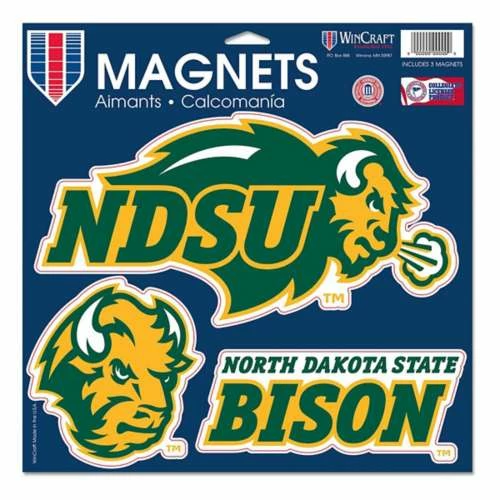 College Stickers & Decals Wincraft North Dakota State Bison Magnet 3 College Stickers & Decals Wincraft North Dakota State Bison Magnet