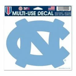 College Stickers & Decals Wincraft North Carolina Tar Heels Ultra 5"x6" Decal