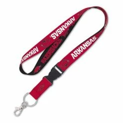 College Keychains & Lanyards Wincraft Arkansas Razorbacks Lanyard