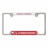 College License Plates & Frames Wincraft Nebraska Cornhuskers W/State Logo Metal License Plate Frame