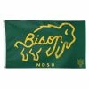 College Flags & Pennants Wincraft North Dakota State Bison Everyday Bison 3'x5' Deluxe Flag -Wincraft Sales Store unnamed file 291