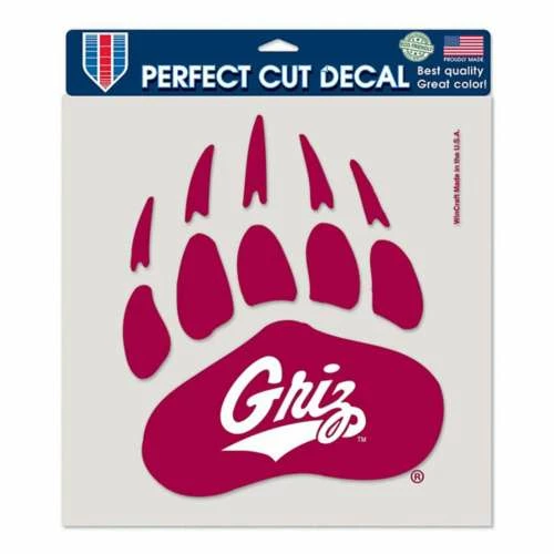 College Stickers & Decals Wincraft Montana Grizzlies 8X8 Perfect Cut Decal 3 College Stickers & Decals Wincraft Montana Grizzlies 8X8 Perfect Cut Decal
