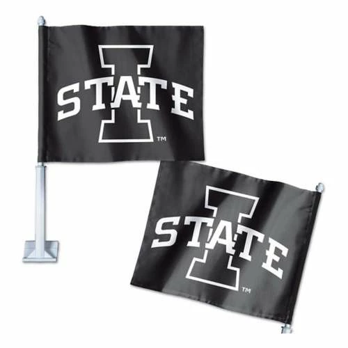 College Flags & Pennants Wincraft Iowa State Cyclones Car Flag 3 College Flags & Pennants Wincraft Iowa State Cyclones Car Flag