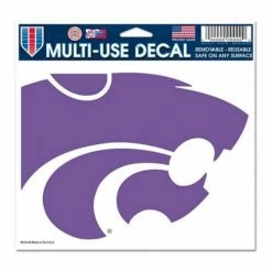 College Stickers & Decals Wincraft Kansas State Wildcats Ultra 5"x6" Decal
