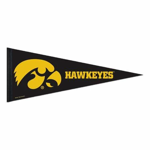 College Flags & Pennants Wincraft Iowa Hawkeyes Premium Pennant 3 College Flags & Pennants Wincraft Iowa Hawkeyes Premium Pennant