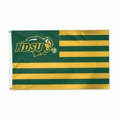 College Flags & Pennants Wincraft North Dakota State Bison 3'x5' Stars & Stripes Flag