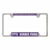 College License Plates & Frames Wincraft TCU Horned Frogs Metal License Plate Frame -Wincraft Sales Store unnamed file 315