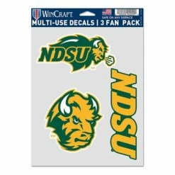 College Stickers & Decals Wincraft North Dakota State Bison Fan Decal