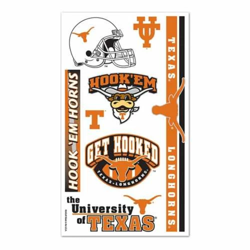 College Stickers & Decals Wincraft Texas Longhorns Tattoos 3 College Stickers & Decals Wincraft Texas Longhorns Tattoos