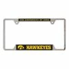 College License Plates & Frames Wincraft Iowa Hawkeyes Metal License Plate Frame -Wincraft Sales Store unnamed file 34