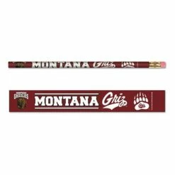College Home Accents Wincraft Montana Grizzlies 6 Pack Pencils