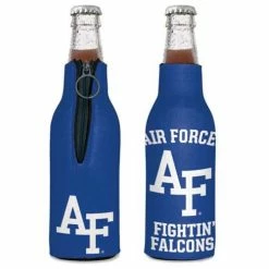 College Can Coolers Wincraft Air Force Academy Logo Zip Bottle Cooler