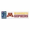 College Stickers & Decals Wincraft Minnesota Golden Gophers 3X10 Perfect Cut Decal -Wincraft Sales Store unnamed file 345