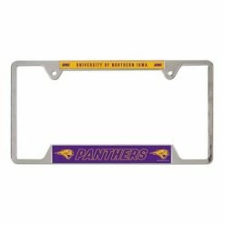 College License Plates & Frames Wincraft Northern Iowa Panthers Metal License Plate Frame