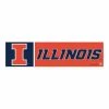 College Stickers & Decals Wincraft Illinois Fighting Illini 3x12 Bumper Sticker -Wincraft Sales Store unnamed file 355