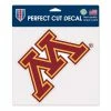 College Stickers & Decals Wincraft Minnesota Golden Gophers 8X8 Perfect Cut Decal -Wincraft Sales Store unnamed file 365
