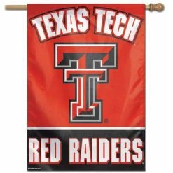 College Flags & Pennants Wincraft Texas Tech Red Raiders 28"x40" Vertical Flag