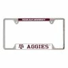 College License Plates & Frames Wincraft Texas A&M Aggies Classic Metal License Plate Frame -Wincraft Sales Store unnamed file 373