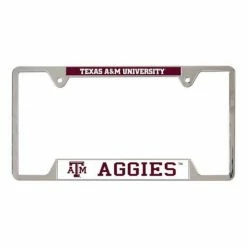 College License Plates & Frames Wincraft Texas A&M Aggies Classic Metal License Plate Frame