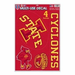 College Stickers & Decals Wincraft Iowa State Cyclones 11X17 Decal