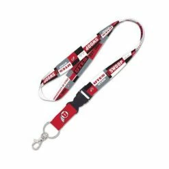 College Keychains & Lanyards Wincraft Utah Utes Team Colorblock Lanyard
