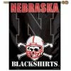 College Flags & Pennants Wincraft Nebraska Cornhuskers Blackshirts 28"x40" Vertical Flag -Wincraft Sales Store unnamed file 405