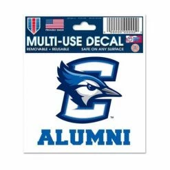 College Stickers & Decals Wincraft Creighton Bluejays Alumni 3"x4" Decal