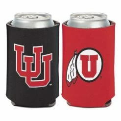 College Can Coolers Wincraft Utah, University Of Can Cooler