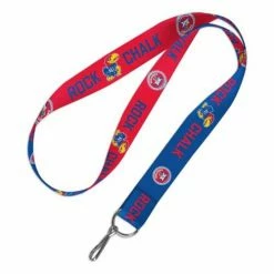 College Keychains & Lanyards Wincraft Kansas Jayhawks Big 12 Champioins Lanyard