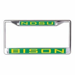 College Car Flags & Magnets Wincraft North Dakota State Bison Classic Metal License Plate Frame