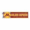 College Stickers & Decals Wincraft Minnesota Golden Gophers 3x12 Bumper Sticker -Wincraft Sales Store unnamed file 448