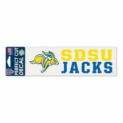 College Stickers & Decals Wincraft South Dakota State Jackrabbits 3X10 Perfect Cut Decal