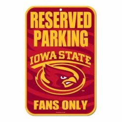 College Wall Decor & Signs Wincraft Iowa State Cyclones 11X17 Plastic Sign