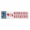 College Stickers & Decals Wincraft Nebraska Cornhuskers 3X10 Perfect Cut Decal -Wincraft Sales Store unnamed file 459