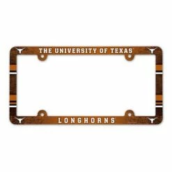 College License Plates & Frames Wincraft Texas Longhorns Plastic License Plate Frame