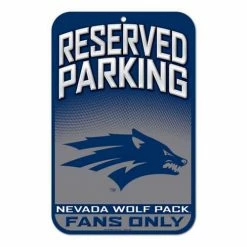 College Wall Decor & Signs Wincraft Nevada Wolf Pack 11"x17" Plastic Sign