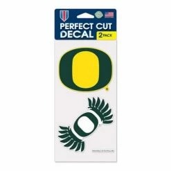 College Stickers & Decals Wincraft Oregon Ducks 4X8 Perfect Cut Decal
