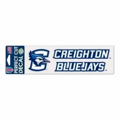 College Stickers & Decals Wincraft Creighton Bluejays 3X10 Perfect Cut Decal