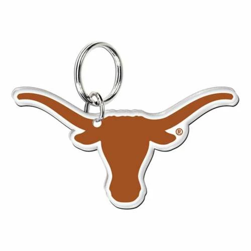 College Keychains & Lanyards Wincraft Texas Longhorns Premium Keyring 3 College Keychains & Lanyards Wincraft Texas Longhorns Premium Keyring
