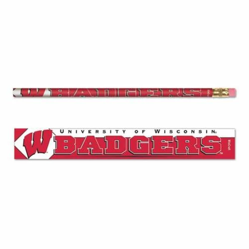 College Home Accents Wincraft Wisconsin Badgers 6 Pack Pencils 3 College Home Accents Wincraft Wisconsin Badgers 6 Pack Pencils