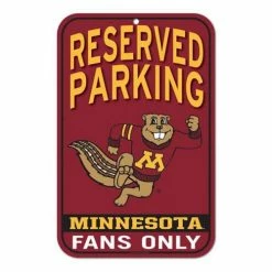 College Wall Decor & Signs Wincraft Minnesota Golden Gophers 11X17 Plastic Sign