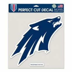 College Stickers & Decals Wincraft Nevada Wolf Pack 8X8 Perfect Cut Decal
