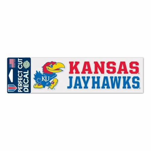 College Stickers & Decals Wincraft Kansas Jayhawks 3X10 Perfect Cut Decal 3 College Stickers & Decals Wincraft Kansas Jayhawks 3X10 Perfect Cut Decal