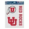 College Stickers & Decals Wincraft Utah Utes Fan Decal -Wincraft Sales Store unnamed file 497