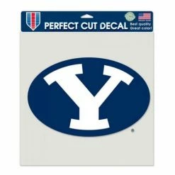 College Stickers & Decals Wincraft BYU Cougars 8"x8" Perfect Cut Decal