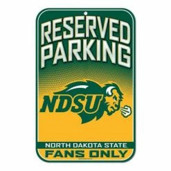 College Wall Decor & Signs Wincraft North Dakota State Reserved Parking Sign